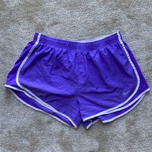 Women’s Nike Tempo Running Shorts - Heathered Purple